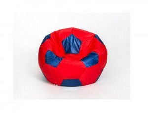 Кресло-мешок Мяч малый красно-синее в Красноуральске - krasnouralsk.ok-mebel.com | фото 1