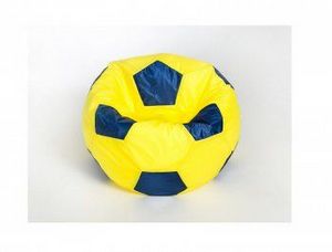 Кресло-мешок Мяч малый желто-синее в Красноуральске - krasnouralsk.ok-mebel.com | фото 1