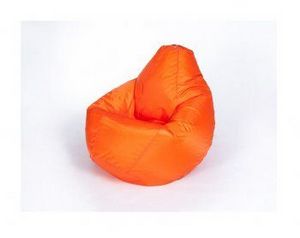 Кресло-мешок Груша большое оранжевое в Красноуральске - krasnouralsk.ok-mebel.com | фото 1
