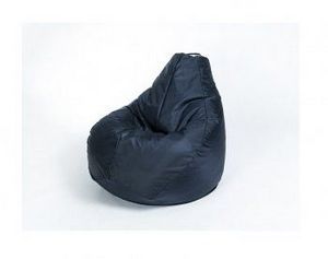 Кресло-мешок Груша малое черное в Красноуральске - krasnouralsk.ok-mebel.com | фото 1