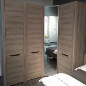 АФИНА А15 Шкаф для одежды Ясень Таормина в Красноуральске - krasnouralsk.ok-mebel.com | фото 3