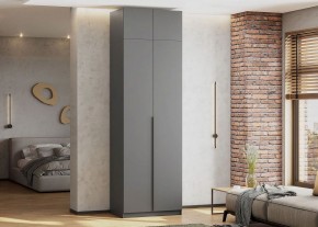 Антресоль 800 «ШК-5» Графит серый в Красноуральске - krasnouralsk.ok-mebel.com | фото 4