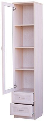 Шкаф для книг с ящиками узкий арт. 220 в Красноуральске - krasnouralsk.ok-mebel.com | фото 7