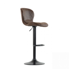 Барный стул Barneo N-86 Time / Black / VPU Brown Vintage коричневый винтаж PK970-18 в Красноуральске - krasnouralsk.ok-mebel.com | фото