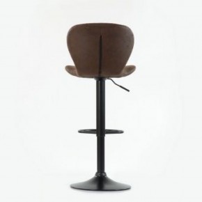 Барный стул Barneo N-86 Time / Black / VPU Brown Vintage коричневый винтаж PK970-18 в Красноуральске - krasnouralsk.ok-mebel.com | фото 2