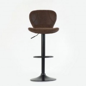 Барный стул Barneo N-86 Time / Black / VPU Brown Vintage коричневый винтаж PK970-18 в Красноуральске - krasnouralsk.ok-mebel.com | фото 3