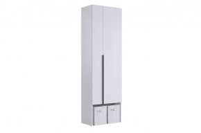 БАСКО Шкаф двухдверный L600 (белое дерево) в Красноуральске - krasnouralsk.ok-mebel.com | фото