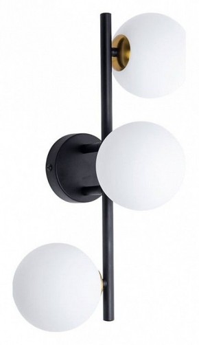 Бра Arte Lamp Gemini A2243PL-3BK в Красноуральске - krasnouralsk.ok-mebel.com | фото