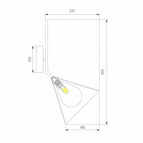 Бра Eurosvet Enigma 70161/1 черный в Красноуральске - krasnouralsk.ok-mebel.com | фото 6