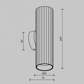 Бра Maytoni Calipso C106WL-02-GU10-B в Красноуральске - krasnouralsk.ok-mebel.com | фото 6