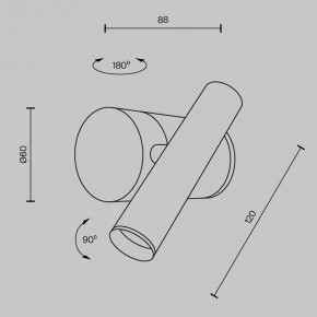 Бра Maytoni Utility MOD433WL-L3BS3K1 в Красноуральске - krasnouralsk.ok-mebel.com | фото 5