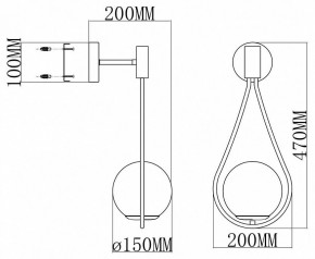 Бра Moderli Barocco V11574-1W в Красноуральске - krasnouralsk.ok-mebel.com | фото 8