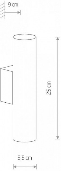 Бра Nowodvorski Eye wall 8073 в Красноуральске - krasnouralsk.ok-mebel.com | фото 2