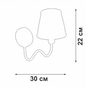 Бра Vitaluce V1848 V1848-8/1A в Красноуральске - krasnouralsk.ok-mebel.com | фото 6