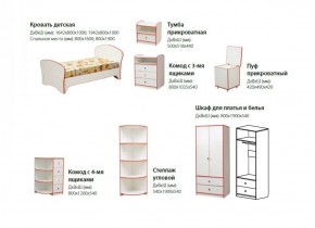 Набор мебели для детской Юниор-10 (с кроватью 800*1600) ЛДСП в Красноуральске - krasnouralsk.ok-mebel.com | фото 2