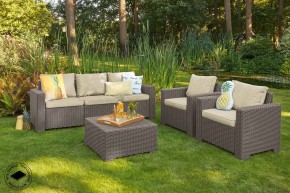 Диван Калифорния 3-х местный (California 2 Sofa), капучино в Красноуральске - krasnouralsk.ok-mebel.com | фото 3