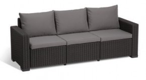 Диван Калифорния 3-х местный (California 3 Sofa), графит в Красноуральске - krasnouralsk.ok-mebel.com | фото 2