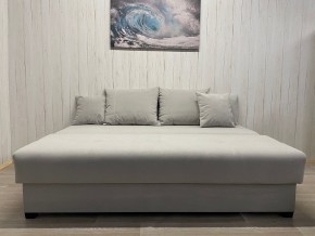 Диван Комфорт-1 (НПБ) велюр Luma 13 св.серый в Красноуральске - krasnouralsk.ok-mebel.com | фото 3