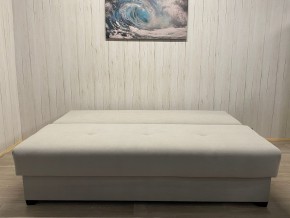 Диван Комфорт-1 (НПБ) велюр Luma 13 св.серый в Красноуральске - krasnouralsk.ok-mebel.com | фото 4