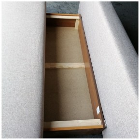Диван-кровать Комфорт без подлокотников BALTIC AZURE (2 подушки) в Красноуральске - krasnouralsk.ok-mebel.com | фото 6