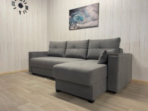Диван угловой Комфорт-3 (НПБ+МДФ) велюр Galaxy Lite 26 в Красноуральске - krasnouralsk.ok-mebel.com | фото 2