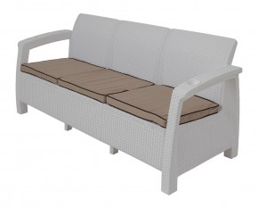 Диван Yalta Premium Sofa 3 Set (Ялта) белый (+подушки под спину) в Красноуральске - krasnouralsk.ok-mebel.com | фото 1