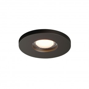 DK2036-BK Встраиваемый светильник влагозащ., IP 44, до 15 Вт, GU10, LED, черный, алюминий в Красноуральске - krasnouralsk.ok-mebel.com | фото 3