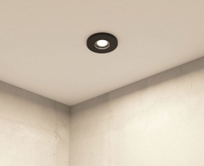 DK2036-BK Встраиваемый светильник влагозащ., IP 44, до 15 Вт, GU10, LED, черный, алюминий в Красноуральске - krasnouralsk.ok-mebel.com | фото 7