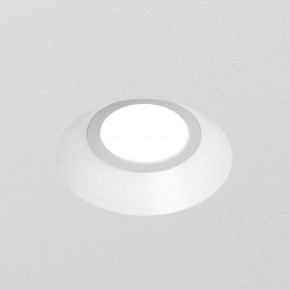 DK2081-WH Встраиваемый точечный светильник для натяжных ПВХ потолков INVIZ, IP 20, до 9 Вт, GU10, LED, белый, ABS-пластик в Красноуральске - krasnouralsk.ok-mebel.com | фото