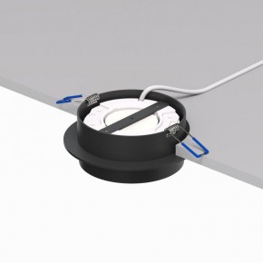 DK2090-BK Встраиваемый светильник FLAT, IP 20, до 15 Вт, GX53, LED, черный, алюминий в Красноуральске - krasnouralsk.ok-mebel.com | фото 4