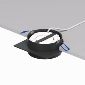 DK2091-BK Встраиваемый светильник FLAT, IP 20, до 15 Вт, GX53, LED, черный, алюминий в Красноуральске - krasnouralsk.ok-mebel.com | фото 4