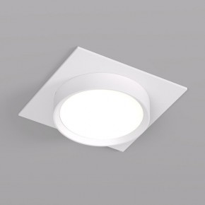 DK2091-WH Встраиваемый светильник FLAT, IP 20, до 15 Вт, GX53, LED, белый, алюминий в Красноуральске - krasnouralsk.ok-mebel.com | фото 3
