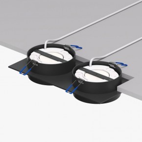 DK2092-BK Встраиваемый светильник FLAT, IP 20, до 15 Вт, GX53, LED, черный, алюминий в Красноуральске - krasnouralsk.ok-mebel.com | фото 2