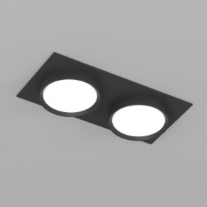 DK2092-BK Встраиваемый светильник FLAT, IP 20, до 15 Вт, GX53, LED, черный, алюминий в Красноуральске - krasnouralsk.ok-mebel.com | фото 4
