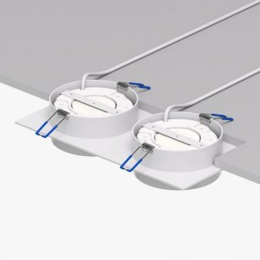 DK2092-WH Встраиваемый светильник FLAT, IP 20, до 15 Вт, GX53, LED, белый, алюминий в Красноуральске - krasnouralsk.ok-mebel.com | фото 4