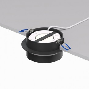 DK2100-BK Встраиваемый светильник NIKO, IP 20, до 15 Вт, GX53, LED, черный, акрил, алюминий в Красноуральске - krasnouralsk.ok-mebel.com | фото 4