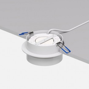 DK2100-WH Встраиваемый светильник NIKO, IP 20, до 15 Вт, GX53, LED, белый, акрил, алюминий в Красноуральске - krasnouralsk.ok-mebel.com | фото 4