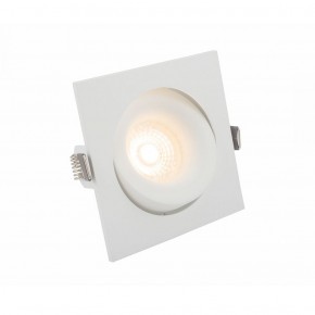 DK2121-WH Встраиваемый светильник, IP 20, 50 Вт, GU10, белый, алюминий в Красноуральске - krasnouralsk.ok-mebel.com | фото 2