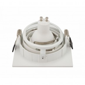 DK2121-WH Встраиваемый светильник, IP 20, 50 Вт, GU10, белый, алюминий в Красноуральске - krasnouralsk.ok-mebel.com | фото 5