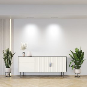 DK2515-WB Встраиваемый светильник SPACE со светодиодом L240mm 220V 20W 38° 4000К IP20 белый/черный алюминий в Красноуральске - krasnouralsk.ok-mebel.com | фото 7