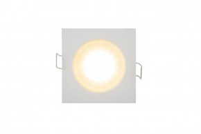 DK3014-WH Встраиваемый светильник влагозащ., IP 44, 50 Вт, GU10, белый, алюминий в Красноуральске - krasnouralsk.ok-mebel.com | фото 1