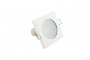 DK3014-WH Встраиваемый светильник влагозащ., IP 44, 50 Вт, GU10, белый, алюминий в Красноуральске - krasnouralsk.ok-mebel.com | фото 3