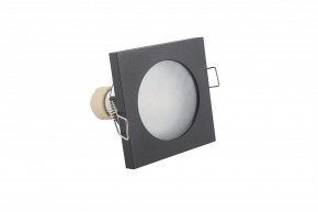 DK3015-BK Встраиваемый светильник влагозащ., IP 44, 50 Вт, GU10, черный, алюминий в Красноуральске - krasnouralsk.ok-mebel.com | фото 4