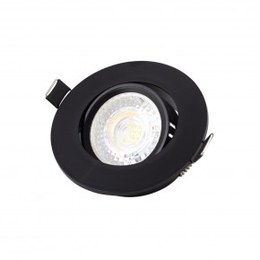 DK3020-BK Встраиваемый светильник, IP 20, 10 Вт, GU5.3, LED, черный, пластик в Красноуральске - krasnouralsk.ok-mebel.com | фото 2