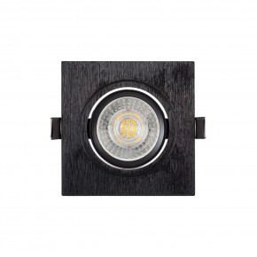 DK3021-BK Встраиваемый светильник, IP 20, 10 Вт, GU5.3, LED, черный, пластик в Красноуральске - krasnouralsk.ok-mebel.com | фото