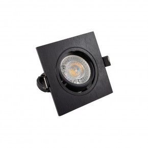 DK3021-BK Встраиваемый светильник, IP 20, 10 Вт, GU5.3, LED, черный, пластик в Красноуральске - krasnouralsk.ok-mebel.com | фото 2