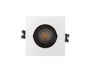 DK3021-WB Встраиваемый светильник, IP 20, 10 Вт, GU5.3, LED, белый/черный, пластик в Красноуральске - krasnouralsk.ok-mebel.com | фото 1