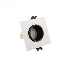 DK3021-WB Встраиваемый светильник, IP 20, 10 Вт, GU5.3, LED, белый/черный, пластик в Красноуральске - krasnouralsk.ok-mebel.com | фото 2