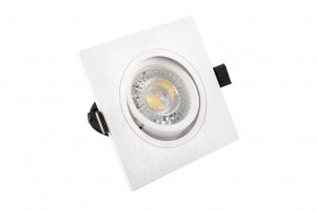 DK3021-WH Встраиваемый светильник, IP 20, 10 Вт, GU5.3, LED, белый, пластик в Красноуральске - krasnouralsk.ok-mebel.com | фото