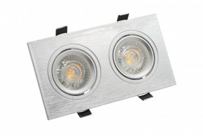 DK3022-CM Встраиваемый светильник, IP 20, 10 Вт, GU5.3, LED, серый, пластик в Красноуральске - krasnouralsk.ok-mebel.com | фото 3